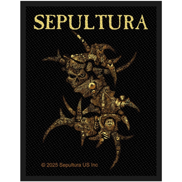 Sepultura - Discography Standard Patch in the group MERCHANDISE / Patch /  /  at Bengans Skivbutik AB (5674318)