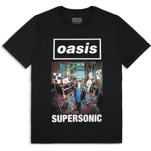 Oasis - Supersonic Single Cover Bl T-Shirt in the group MERCHANDISE / T-shirt / Nyheter / Pop-Rock at Bengans Skivbutik AB (5674562r)