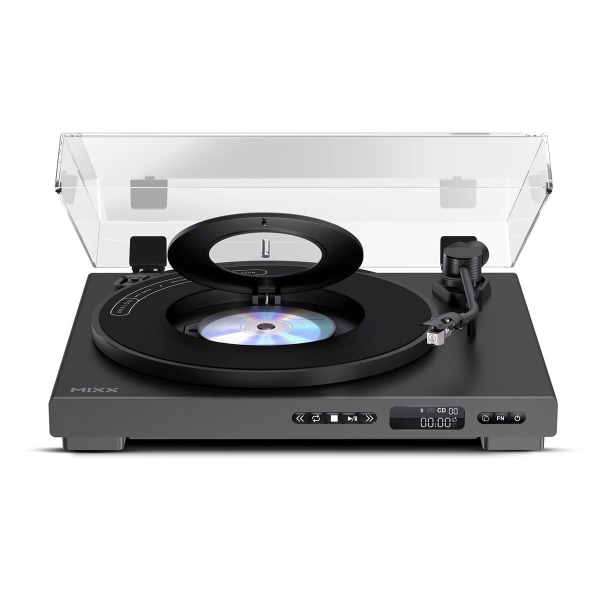 Turntable/Cd - Vinyl- Och Cd-Spelare Analog Plus 2-In-1 Svart in the group OTHER /  /  /  at Bengans Skivbutik AB (5674636)