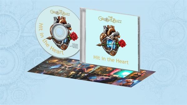 The Groovebuzz - Hit In The Heart in the group CD / Upcoming releases at Bengans Skivbutik AB (5674648)