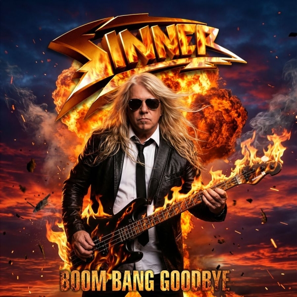 Sinner - Boom Bang Goodbye (Blue Marble) in the group VINYL / Upcoming releases / Hårdrock at Bengans Skivbutik AB (5674906)