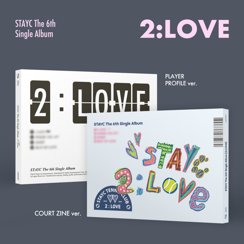 Stayc - 2 : Love (Random Ver.) in the group Minishops / K-Pop Minishops / Stayc at Bengans Skivbutik AB (5675031)