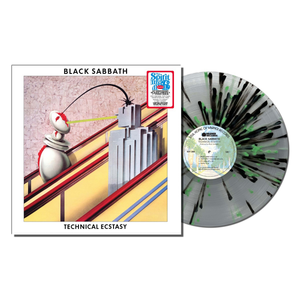 Black Sabbath - Technical Ectasy (Clear W/ Green/Black Splatter Vinyl) in the group VINYL / Upcoming releases / Hårdrock at Bengans Skivbutik AB (5675087)