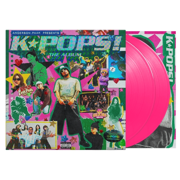 Anderson .Paak - K-Pops! (Pink 2Lp - Music From And Inspired By K-Pops! Motion Picture) in the group VINYL / Upcoming releases / K-Pop at Bengans Skivbutik AB (5675096)