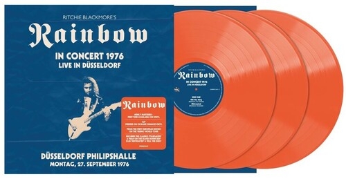 Ritchie Blackmores Rainbow - Live In Dusseldorf 1976: Dusseldorf Philipshalle in the group VINYL / Upcoming releases / Hårdrock at Bengans Skivbutik AB (5675101)