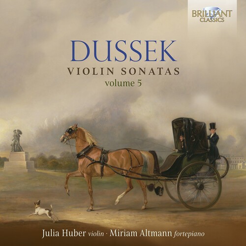 Jan Ladislav Dussek - Violin Sonatas, Vol. 5 in the group CD / Klassiskt at Bengans Skivbutik AB (5675120)