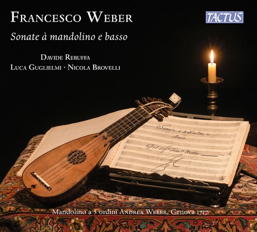 Francesco Weber - Sonate A Mandolino E Basso in the group CD / Klassiskt at Bengans Skivbutik AB (5675199)
