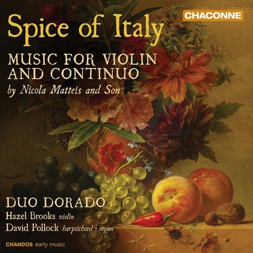 Nicola Matteis And Son - Spice Of Italy - Music For Violin A in the group CD / Klassiskt at Bengans Skivbutik AB (5675216)