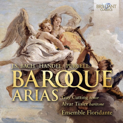 Guy Cutting Alvar Tiisler Ensembl - Bach, Handel & Purcell: Baroque Ari in the group CD / Klassiskt at Bengans Skivbutik AB (5675228)