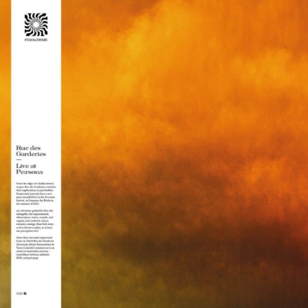 Rue De Garderies - Live At Pe:Rsona in the group VINYL / Upcoming releases / Pop-Rock at Bengans Skivbutik AB (5675277)