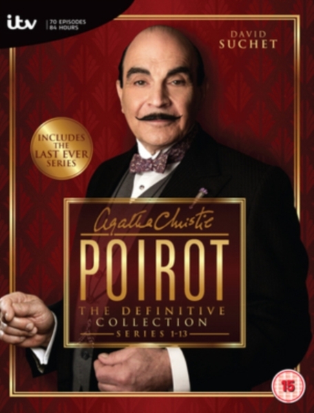 Movie - Poirot Complete Series 1-13 in the group Movies / Film DVD / Drama at Bengans Skivbutik AB (5675469)
