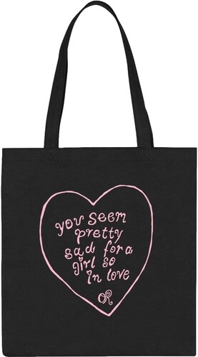 Olivia Rodrigo - Pretty Sad Love Ind Excl Tote Black in the group MERCHANDISE / Bag /  at Bengans Skivbutik AB (5675504)