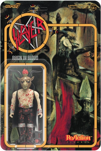 Slayer - Super7 Reaction Figures - Minotaur (Reign In Blood) (Exclusive) in the group MERCHANDISE / Merch / Hårdrock at Bengans Skivbutik AB (5675526)