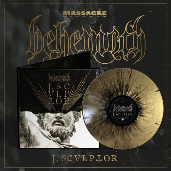Behemoth - I, Sculptor (Gold With Black Splatt in the group VINYL / Upcoming releases / Hårdrock at Bengans Skivbutik AB (5675670)