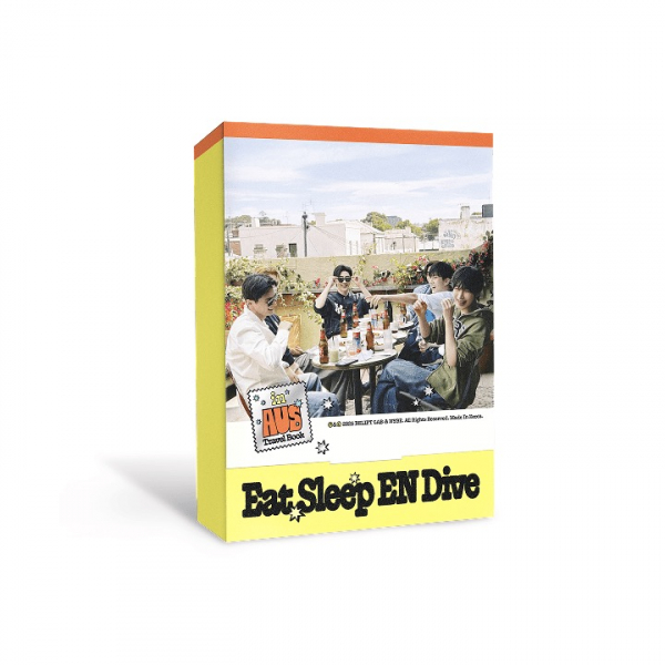 Enhypen - Travel Book Eat Sleep En Dive In Aus + WS in the group MERCHANDISE / Merch / Kommande / K-Pop at Bengans Skivbutik AB (5675684)