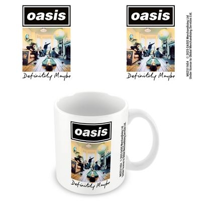 Oasis - Definitely Maybe White Pod Mug in the group MERCHANDISE / Mug / Pop-Rock at Bengans Skivbutik AB (5675688)