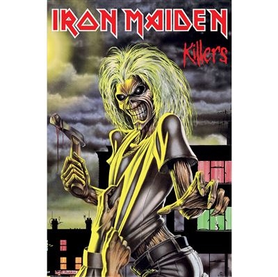 Iron Maiden - Killers Maxi Poster 91,5 X 61 Cm in the group MERCHANDISE / Poster / Heavy Metal at Bengans Skivbutik AB (5675691)