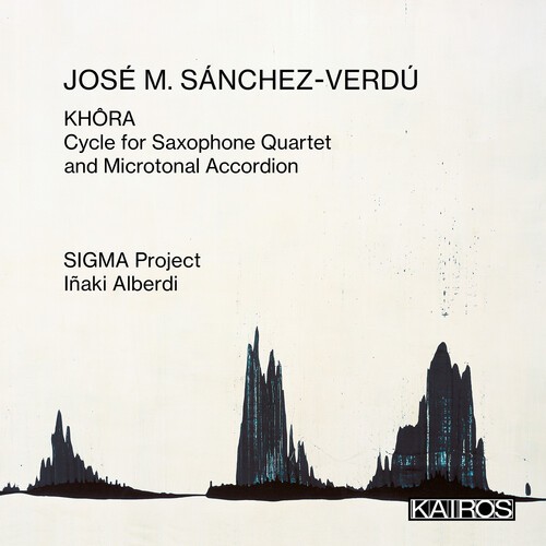 José María Sánchez-Verdú - Khora - Cycle For Saxophone Quartet in the group CD / Klassiskt at Bengans Skivbutik AB (5675737)