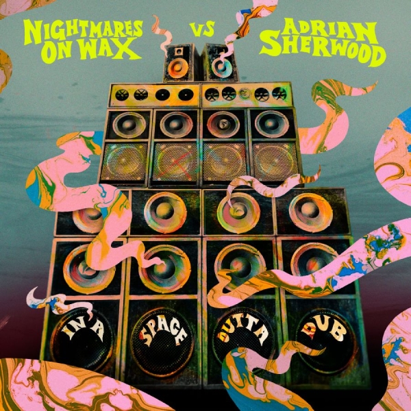 Nightmares On Wax Vs Adrian Sherwoo - In A Space Outta Dub in the group VINYL / New releases / Pop-Rock at Bengans Skivbutik AB (5675775)