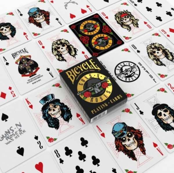 Guns N Roses - Playing Cards (6.5 Cm X 1.75 Cm X 9 in the group MERCHANDISE / T-shirt / Kommande / Hårdrock at Bengans Skivbutik AB (5675994)