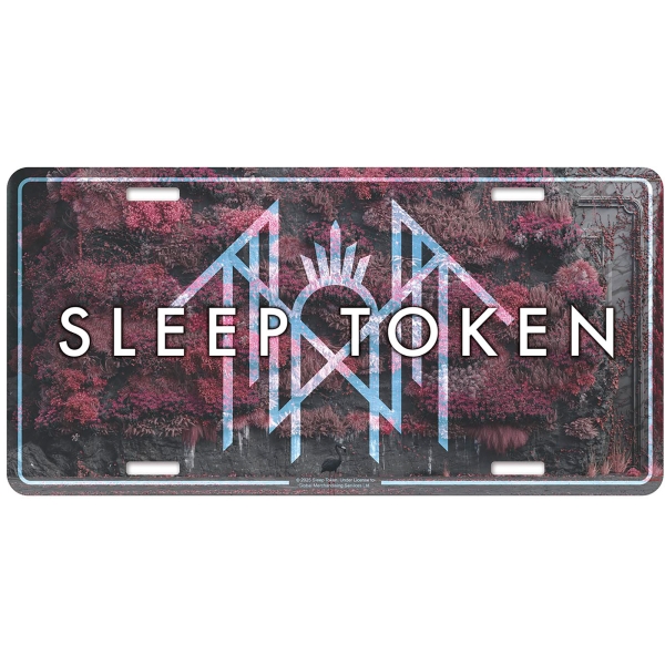 Sleep Token - Number Plate: Even In Arcadia in the group MERCHANDISE / Merch / Kommande / Hårdrock at Bengans Skivbutik AB (5676503)