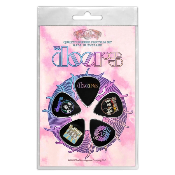 The Doors - Plectrum Pack: Sun in the group MERCHANDISE / Merch / Kommande / Pop-Rock at Bengans Skivbutik AB (5676535)