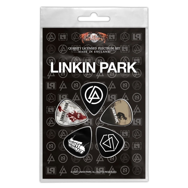 Linkin Park - Plectrum Pack: Classics in the group MERCHANDISE / Merch / Kommande / Hårdrock at Bengans Skivbutik AB (5676536)