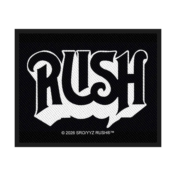 Rush - Standard Woven Patch: Logo in the group MERCHANDISE / Patch / / at Bengans Skivbutik AB (5676540)