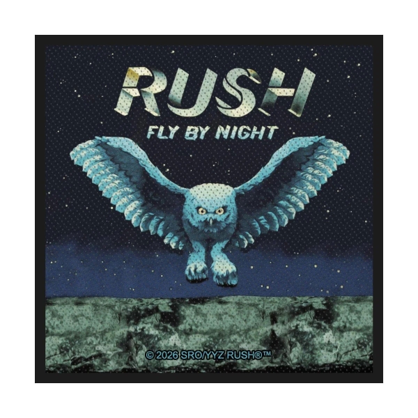 Rush - Standard Woven Patch: Fly By Night in the group MERCHANDISE / Patch / / at Bengans Skivbutik AB (5676541)