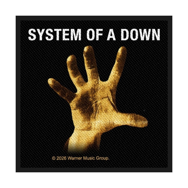 System Of A Down - Woven Patch: Hand in the group MERCHANDISE / Patch / / at Bengans Skivbutik AB (5676542)