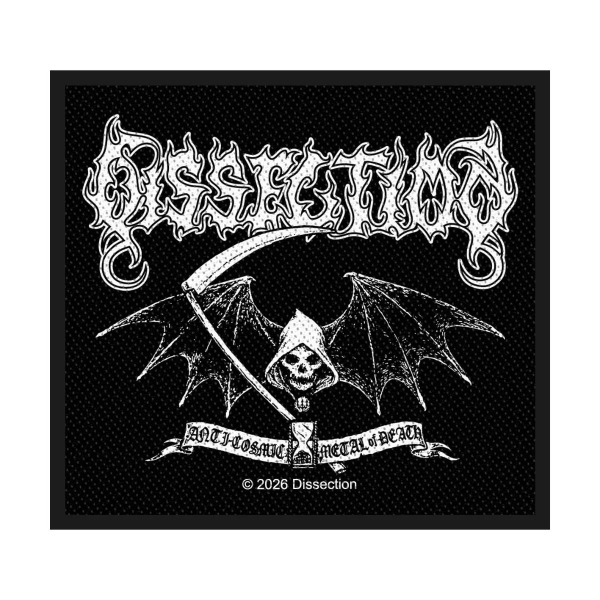 Dissection - Standard Woven Patch: Reaper in the group MERCHANDISE / Patch / / at Bengans Skivbutik AB (5676546)