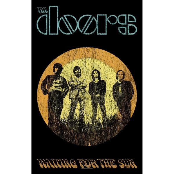 The Doors - Textile Poster: Waiting For The Sun in the group MERCHANDISE / Merch / Kommande / Pop-Rock at Bengans Skivbutik AB (5676547)