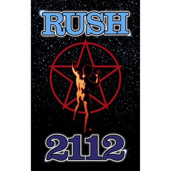 Rush - Textile Poster: 2112 in the group MERCHANDISE / Merch / Kommande / Hårdrock at Bengans Skivbutik AB (5676548)