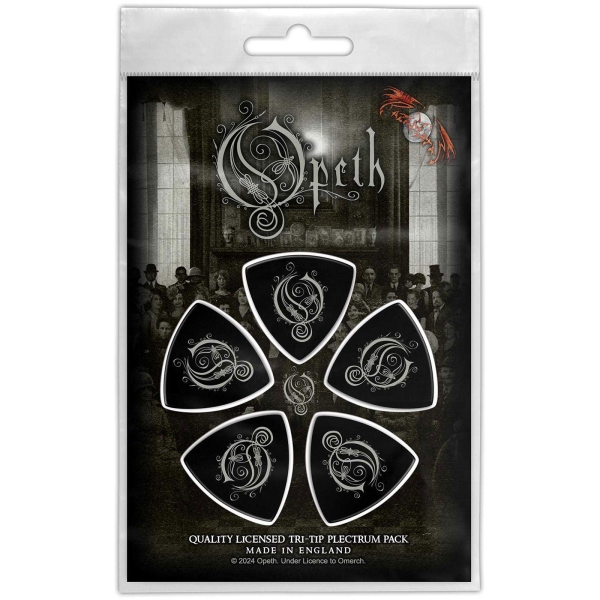 Opeth - Tri-Tip Plectrum Pack: The Last Will And Testament in the group MERCHANDISE / Merch / Kommande / Hårdrock at Bengans Skivbutik AB (5676566)