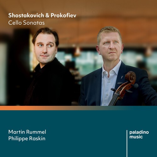 Martin Rummel Philippe Raskin - Shostakovich & Prokofiev: Cello Son in the group CD / Klassiskt at Bengans Skivbutik AB (5676586)
