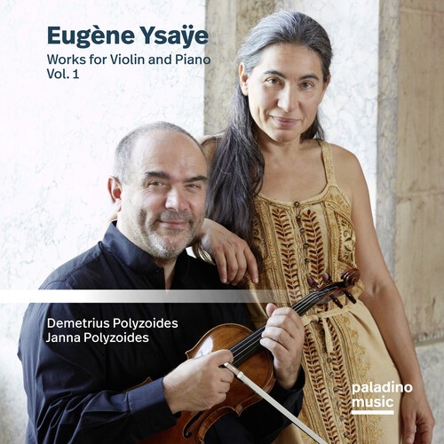 Eugène Ysaÿe - Works For Violin And Piano, Vol. 1 in the group CD / Klassiskt at Bengans Skivbutik AB (5676617)
