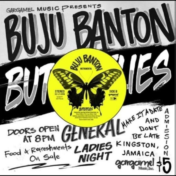 Buju Banton - Butterflies in the group VINYL / Upcoming releases / Reggae at Bengans Skivbutik AB (5676642)