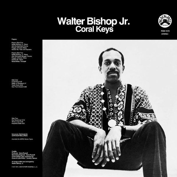 Bishop Jr. Walter - Coral Keys - Remastered (Blue With in the group VINYL / Upcoming releases / Jazz at Bengans Skivbutik AB (5676650)