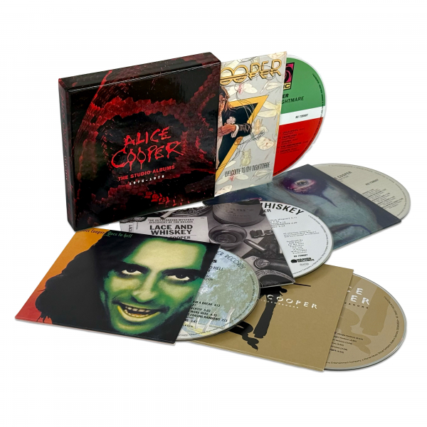 Alice Cooper - The Studio Albums 1975-1978 (Ltd 5Cd Boxset) in the group CD / Upcoming releases / Hårdrock at Bengans Skivbutik AB (5676790)