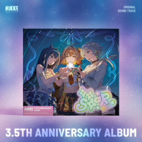 Level Nine T.T. Star - Goddess Of Victory : Nikke Ost (Be My Star) in the group CD / Upcoming releases / K-Pop at Bengans Skivbutik AB (5676805)