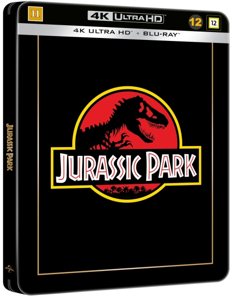 Movie - Jurassic Park (Ltd Black Edition Steelbook 2-Disc / 4K Uhd + Blu-Ray) in the group Movies / Film UHD-4K / / at Bengans Skivbutik AB (5676842)