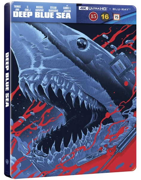 Movie - Deep Blue Sea (Ltd Steelbook 2-Disc / 4K Uhd + Blu-Ray) in the group Movies / Film UHD-4K / / at Bengans Skivbutik AB (5676843)