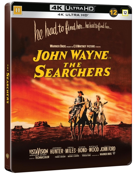 Movie - The Searchers (Ltd Steelbook 2-Disc / 4K Uhd + Blu-Ray) in the group Movies / Film UHD-4K / / at Bengans Skivbutik AB (5676845)