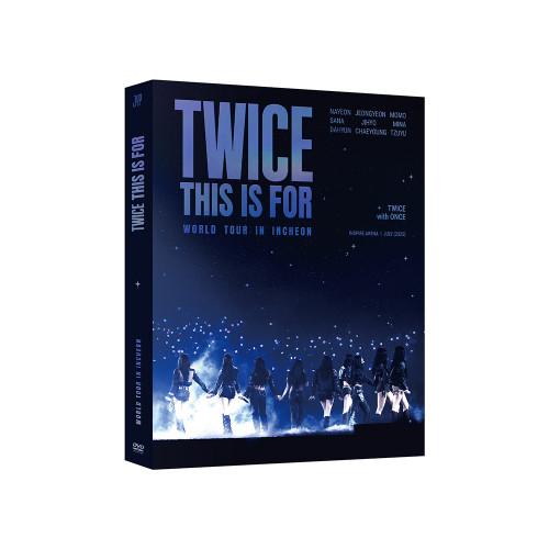 Twice - This Is For - World Tour In Incheon DVD + Photocard Set in the group Minishops / K-Pop Minishops / Twice at Bengans Skivbutik AB (5676850)