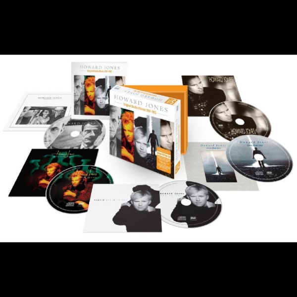 Howard Jones - Original Studio Albums 1984-1992 in the group CD / Upcoming releases / Pop-Rock at Bengans Skivbutik AB (5676969)