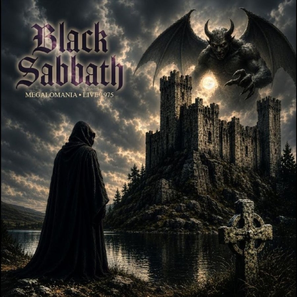 Black Sabbath - Megalomania - Live 1975 in the group CD / Upcoming releases / Hårdrock,Pop-Rock at Bengans Skivbutik AB (5676996)