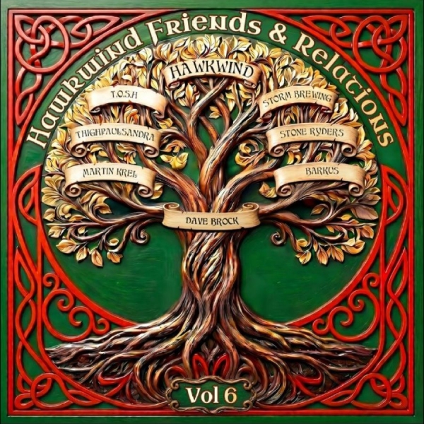 Hawkwind - Friends & Relations in the group CD / Upcoming releases / Pop-Rock at Bengans Skivbutik AB (5677103)