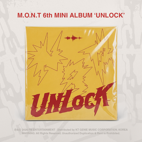 M.O.N.T - Unlocke in the group CD / New releases / K-Pop at Bengans Skivbutik AB (5677190)
