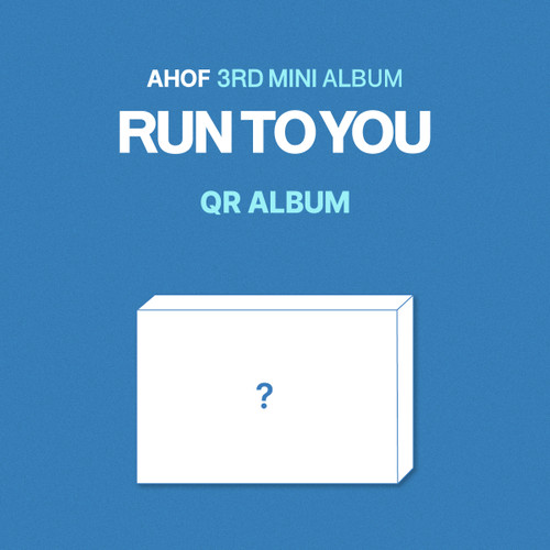 Ahof - Run To You (QR Album Ver.) in the group MERCHANDISE / Merch+Code / Kommande / K-Pop at Bengans Skivbutik AB (5677326)
