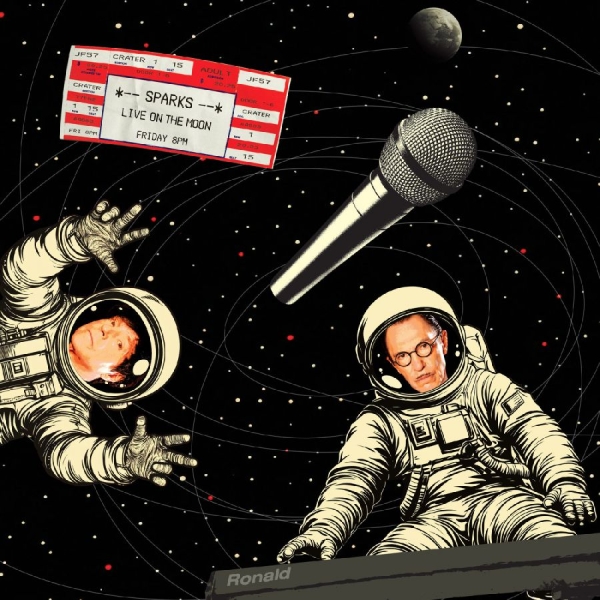 Sparks - Sparks Live On The Moon in the group CD / Upcoming releases / Pop-Rock at Bengans Skivbutik AB (5677361)